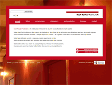 Tablet Screenshot of neonrouge.com